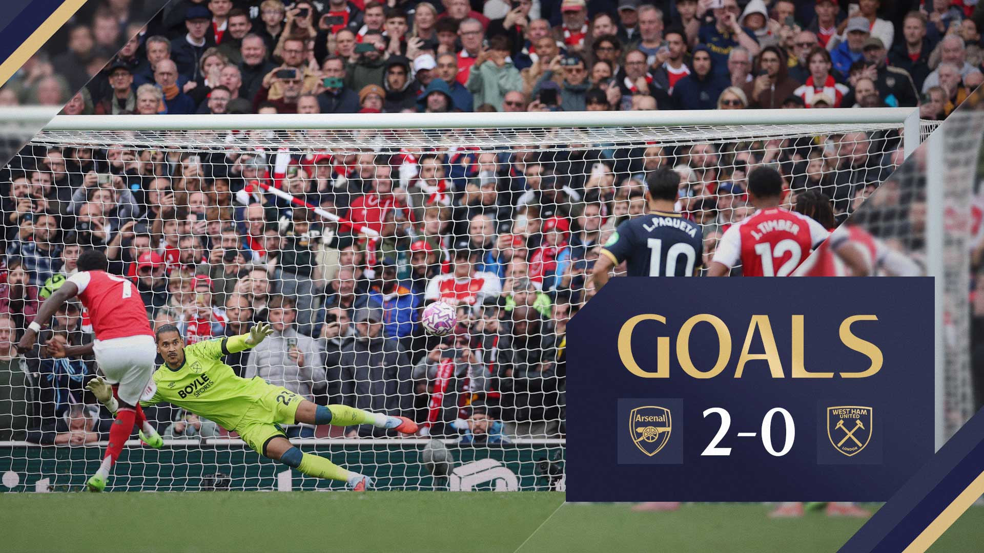 Bukayo Saka scores a penalty against Alphonse Areola