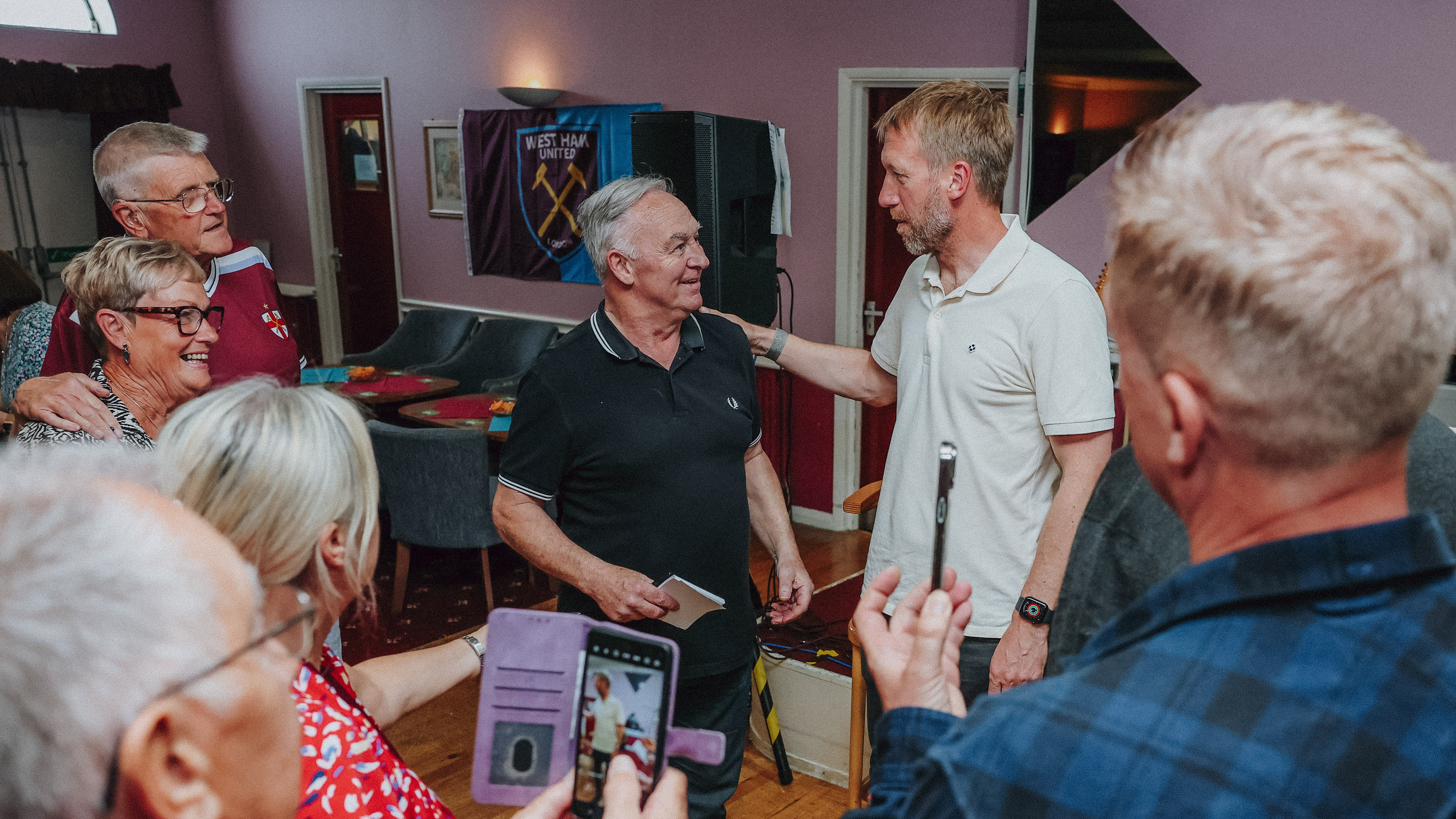 Graham Potter with Any Old Irons