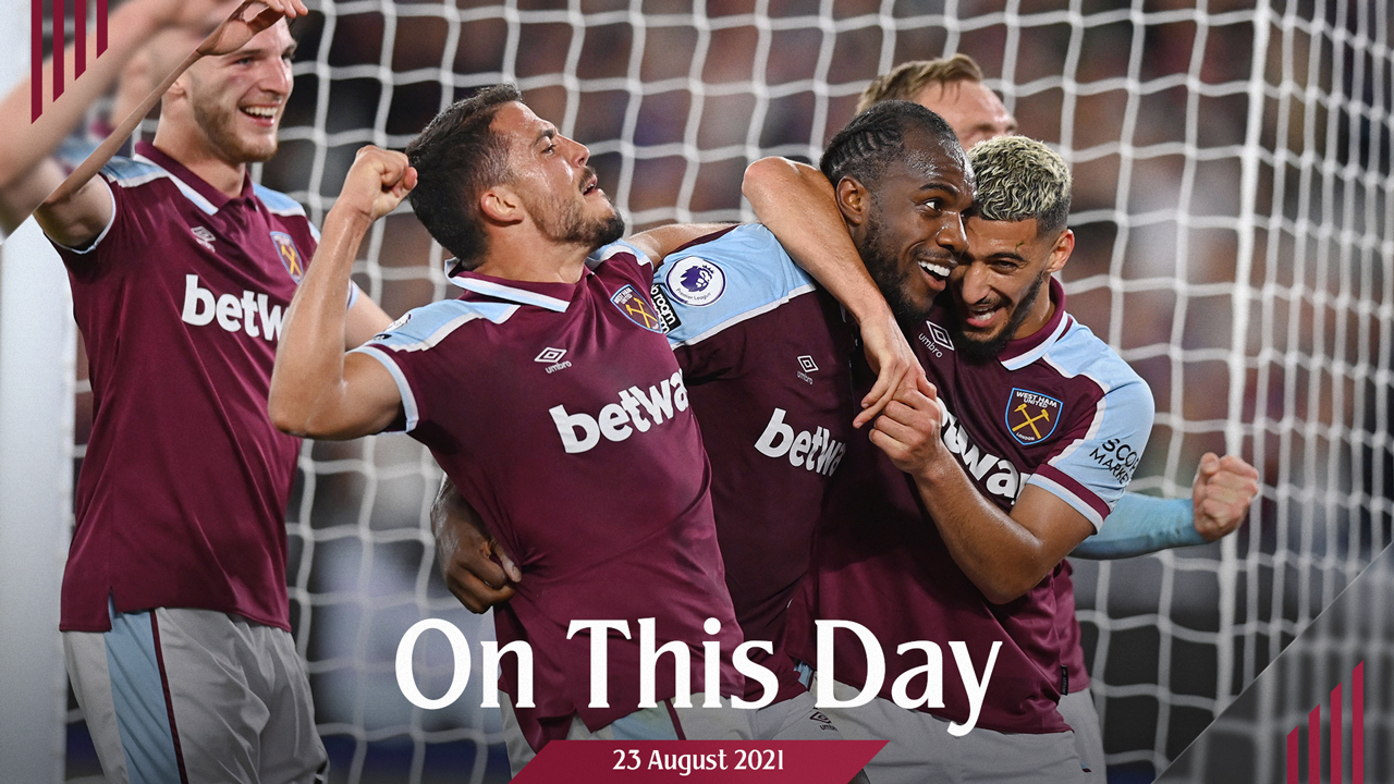 On This Day | Antonio at the double