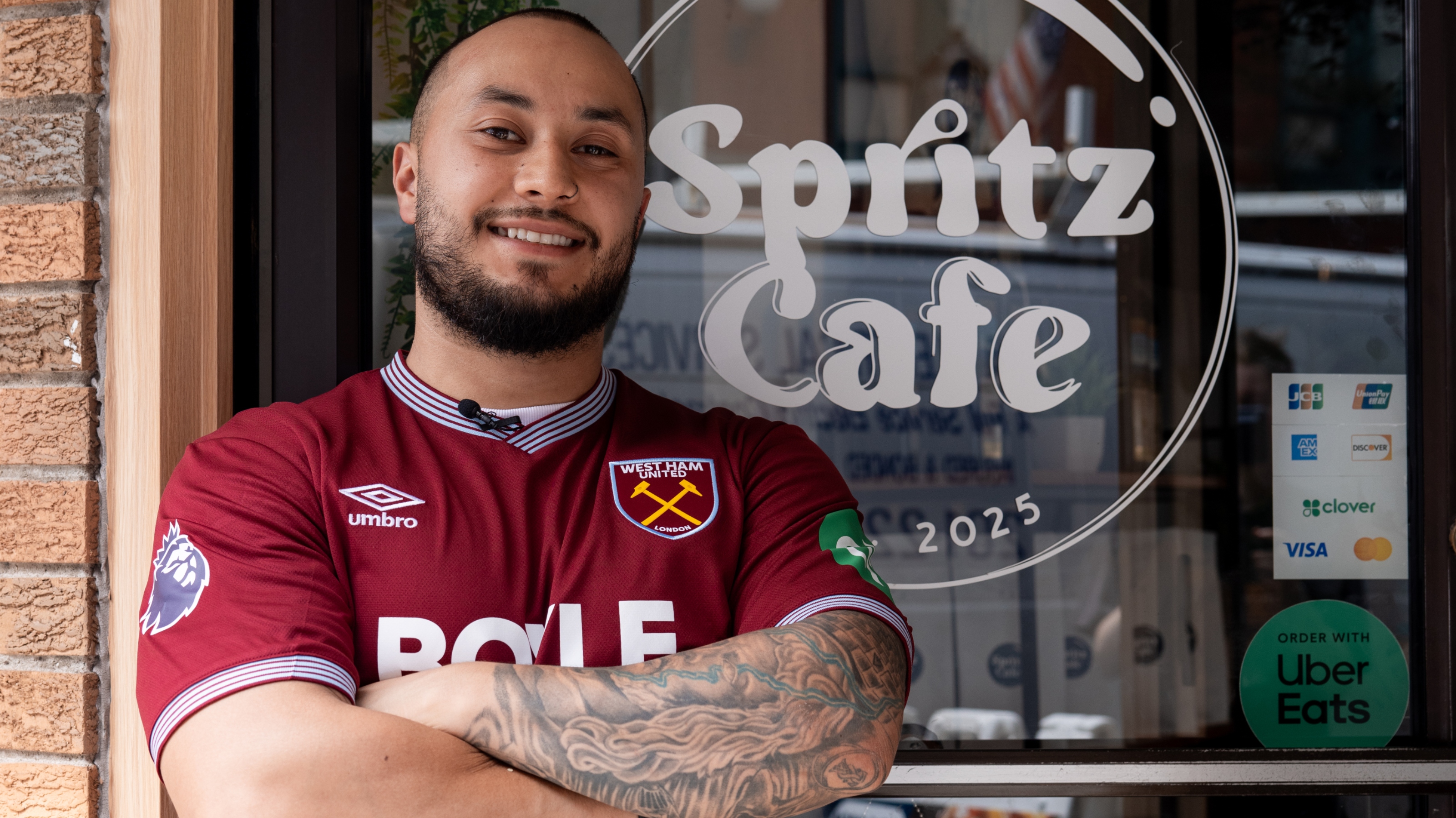 Alejandro Daza from the Spritz Café