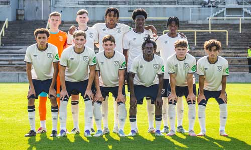 West Ham U18s in action